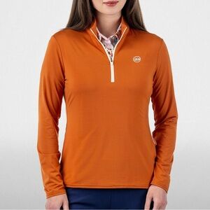 NWT Good Good Women's Canyon Caddie Quarter-Zip Top
